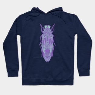 Purple Beetle Hoodie